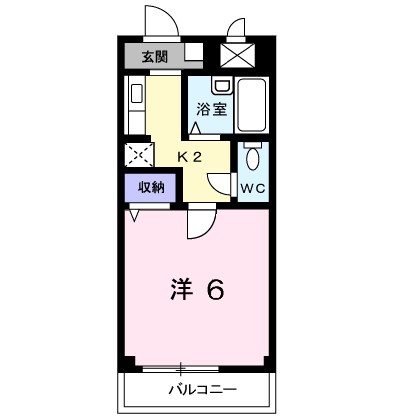 ラ．ヴェ－ル 間取り