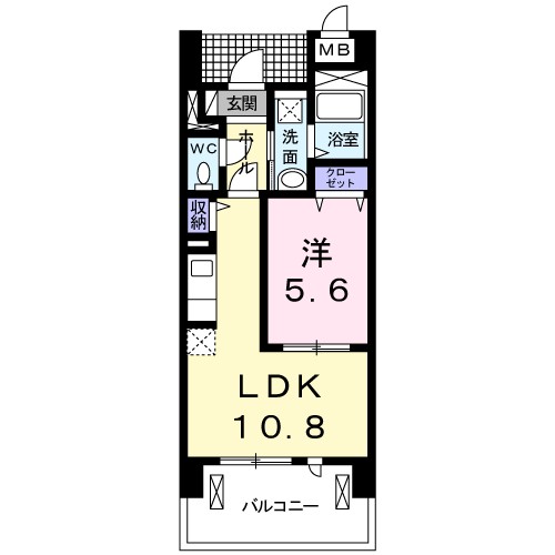 エテルノ　りんくう 間取り