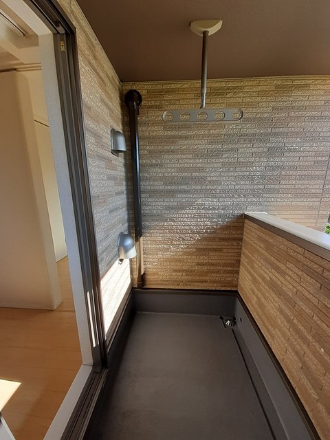 クリスタル　リバー　母山　Ⅱ ベランダ