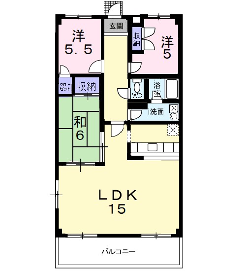 アムール和泉 間取り
