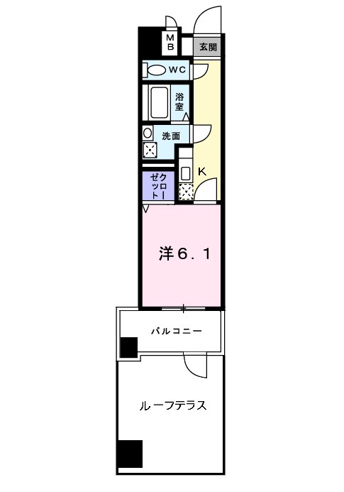 ＰＡＲＫ岸和田Ⅱ 間取り
