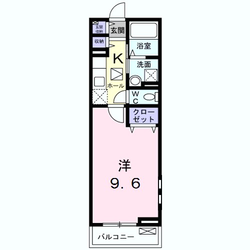 メゾン　ボヌール　日新 間取り