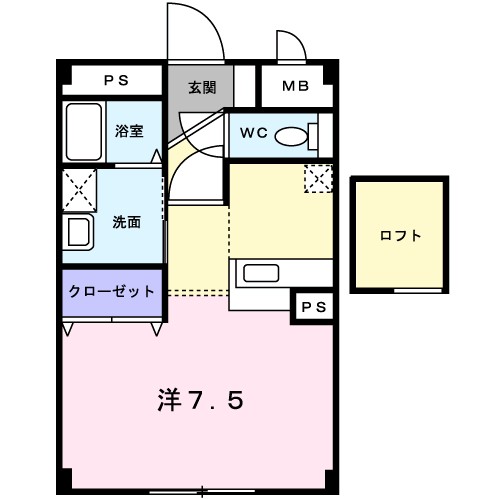 メゾン・エトワールⅡ 間取り