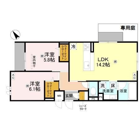 ブランノワール日根野 間取り