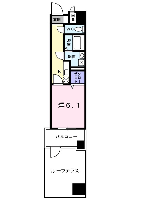 ＰＡＲＫ岸和田Ⅱ 間取り