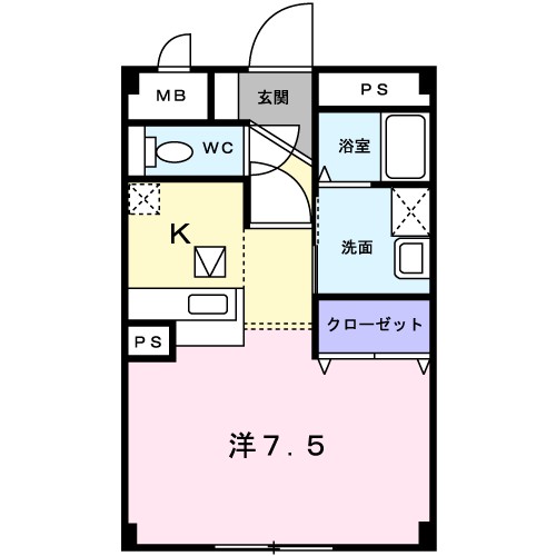 メゾン・エトワールⅡ 間取り