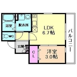 朝の春風とふんわりしっぽ 間取り