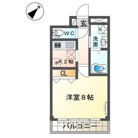 りんくうヴェルジェ 間取り