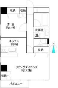 サンヒルズ小杉 間取り図