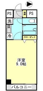 リバービューハイツⅢ 間取り図