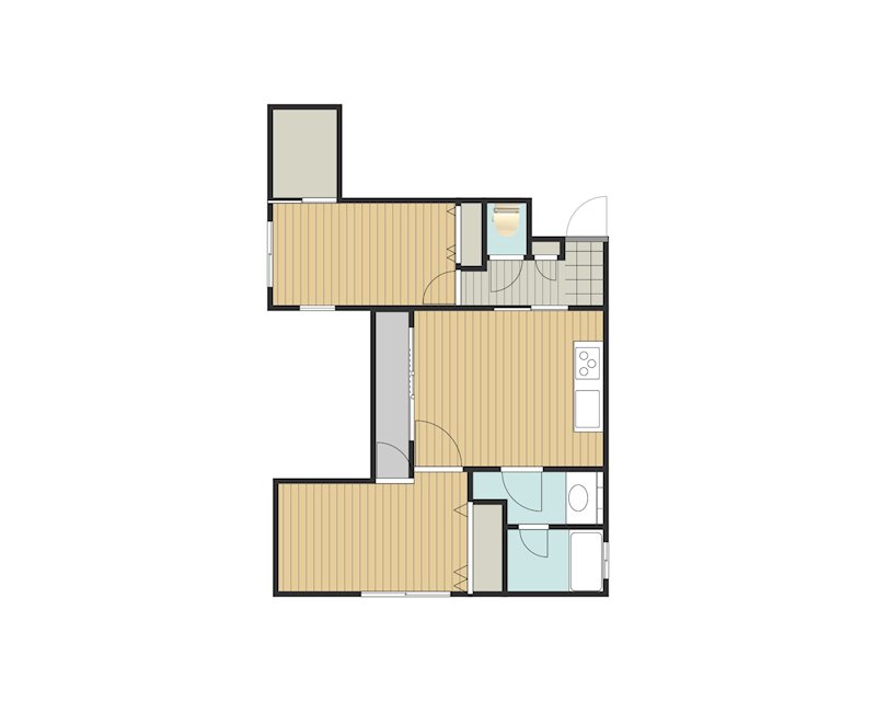 グレイス小杉 間取り図