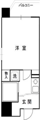 リバービューハイツⅡ 間取り図