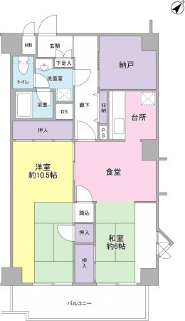 東京都千代田区神田三崎町２丁目 間取り