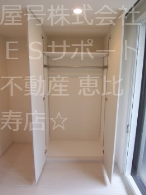 恵比寿店マンション 収納
