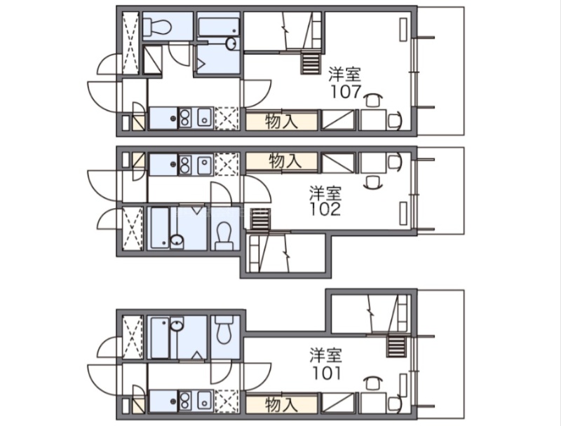 植木店舗　宮古 間取り