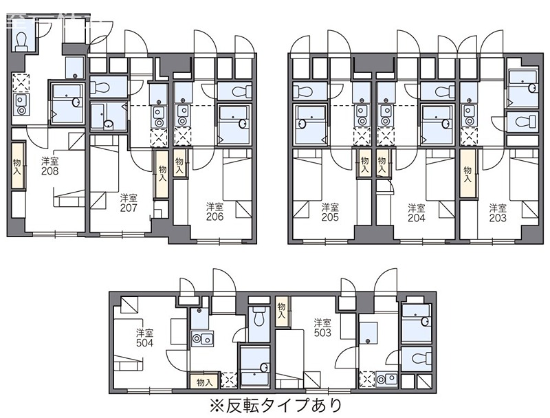 植木マンション　浜松市天竜区 間取り