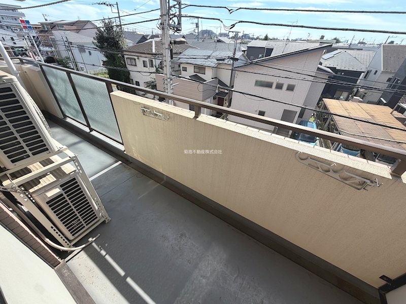 グランデール武蔵野  ベランダ