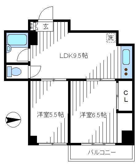 ラミアカーザ中野 間取り