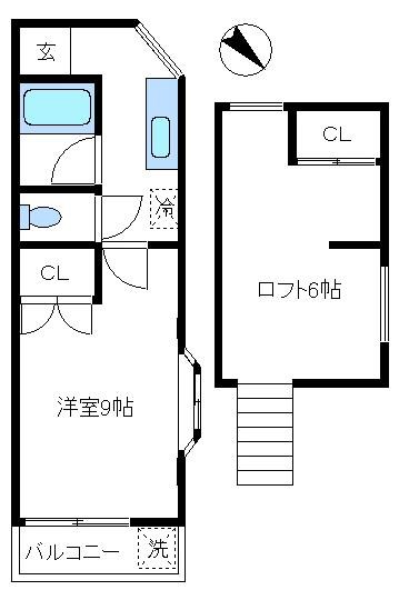 ブランドール1 間取り