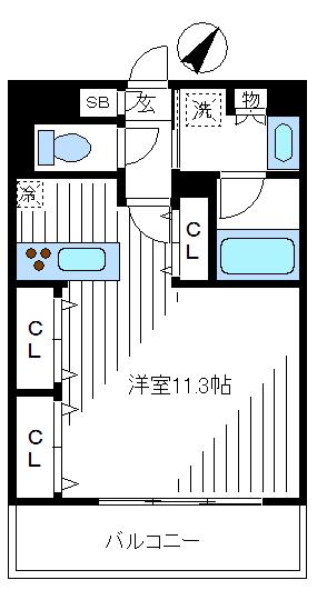 カスタリア中野 間取り