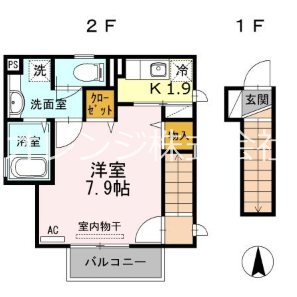 フォレストⅤ 間取り