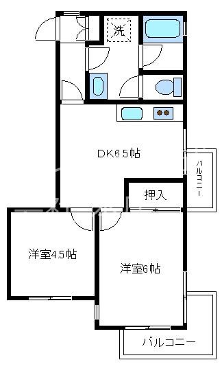 エーエスホームズⅣ 間取り