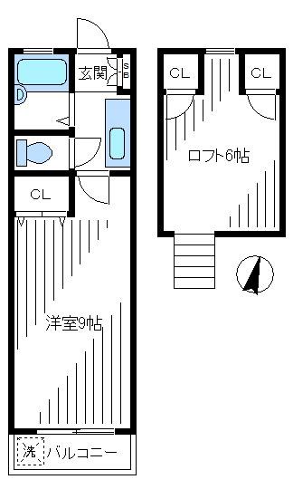 ブランドール1 間取り