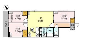 セレスティア松が丘 間取り