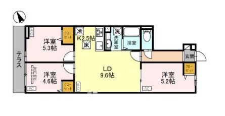 セレスティア松が丘 間取り