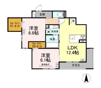 セレスティア中野上高田 間取り