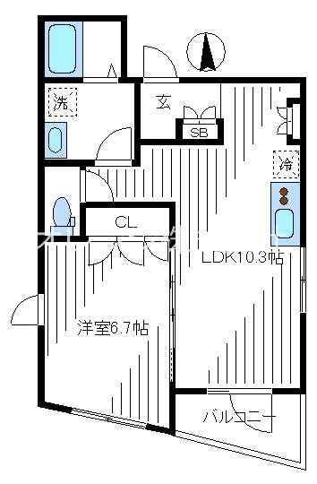 MT高円寺 間取り
