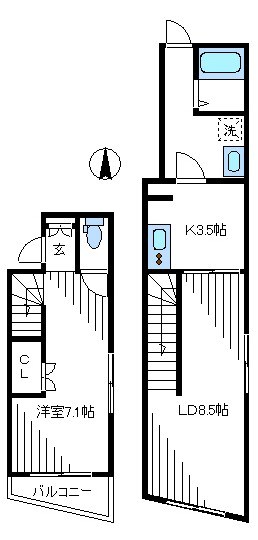 MT高円寺 間取り