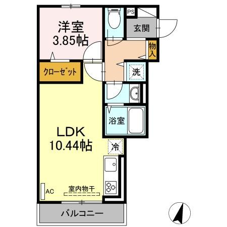 エクセリア若宮 間取り