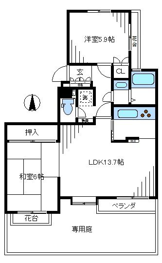 パーク・ハイム沼袋 間取り