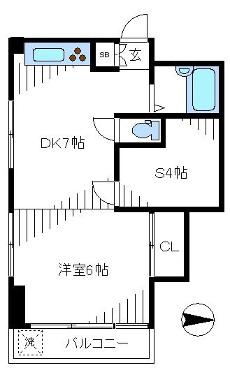 シャトー信濃 間取り