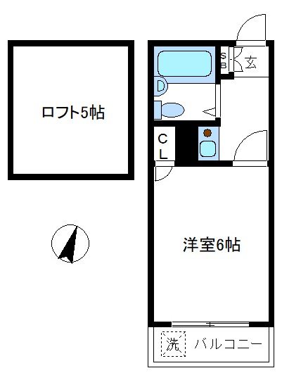 ペンションハウスコスモス２１ 間取り