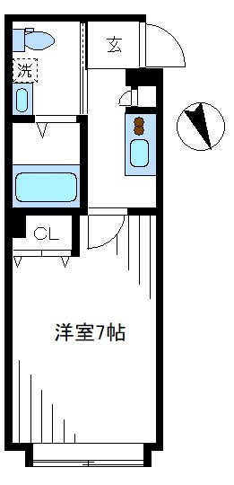 クレスト神楽坂 間取り