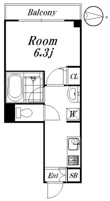 アイランド中野 間取り図