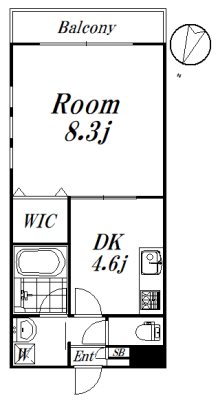 ラ・メゾン・フロフォンス 101 　募集終了号室 間取り