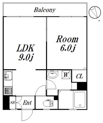 第１野村ビル 303　募集終了号室 間取り