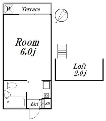 ファミールARAI 105号室 間取り