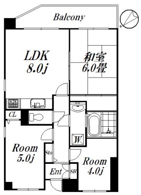 高井戸東パークホームズ 間取り