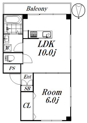 シャルム荻窪 301　募集終了号室 間取り