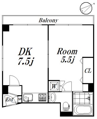 エトワール西荻窪南 間取り図