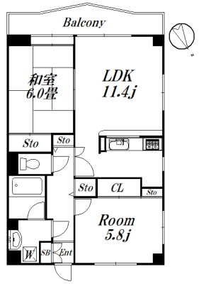 ヴィラデルソル 間取り図