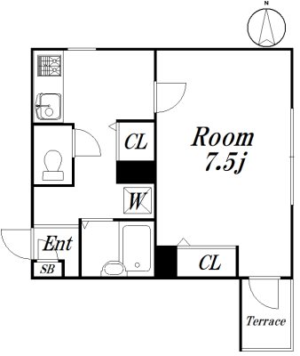 コムズ四季 間取り図