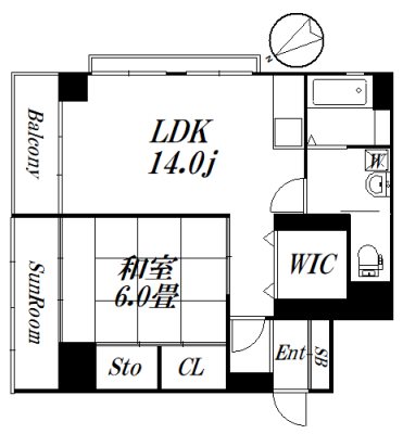 第３野村ビル 801　募集終了号室 間取り