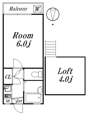 今川ミッドガーデンコーポ６ 102　募集終了号室 間取り