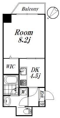 大裕ビル 101号室 間取り