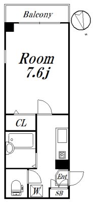 パルクベール上井草 間取り図